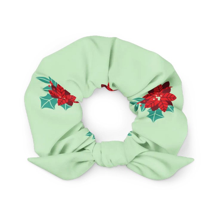 Blossoming Beauty Floral Scrunchie | Cute Aesthetic Hair Accessory product image (2)
