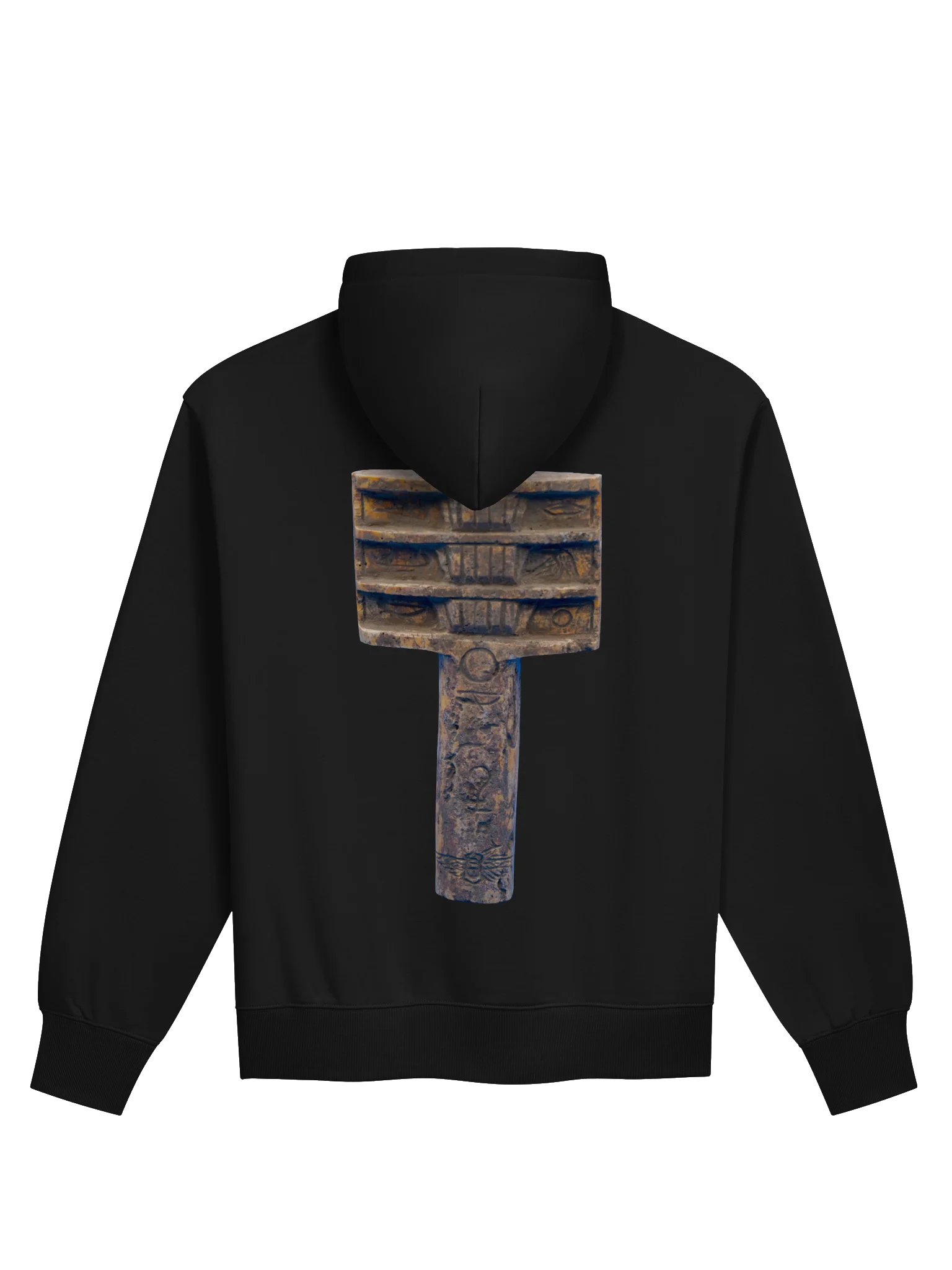 Quartz Ankh Nephilim Statue Djed Hoodie product image (2)