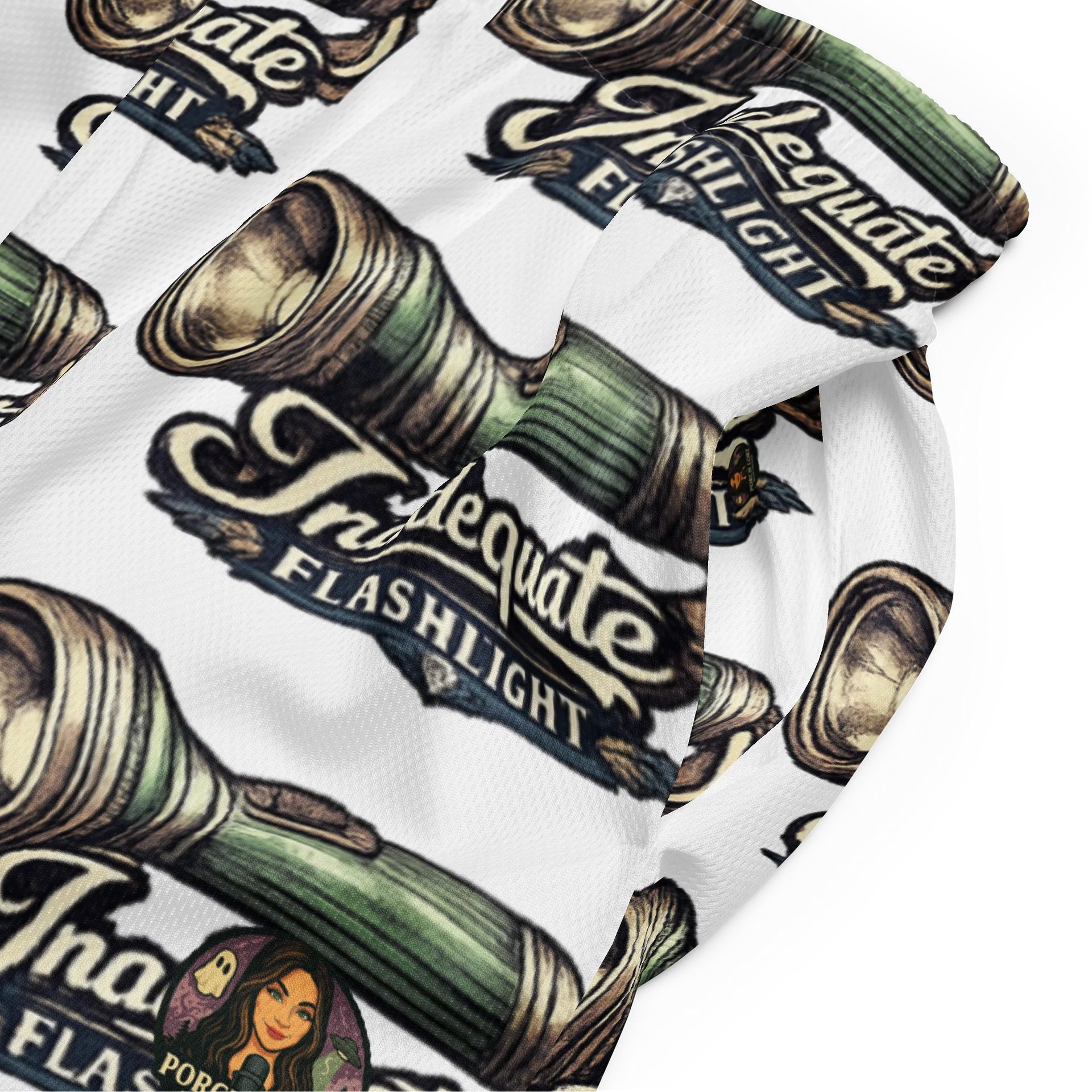 INADEQUATE FLASHLIGHT UNISEX SHORTS product image (5)