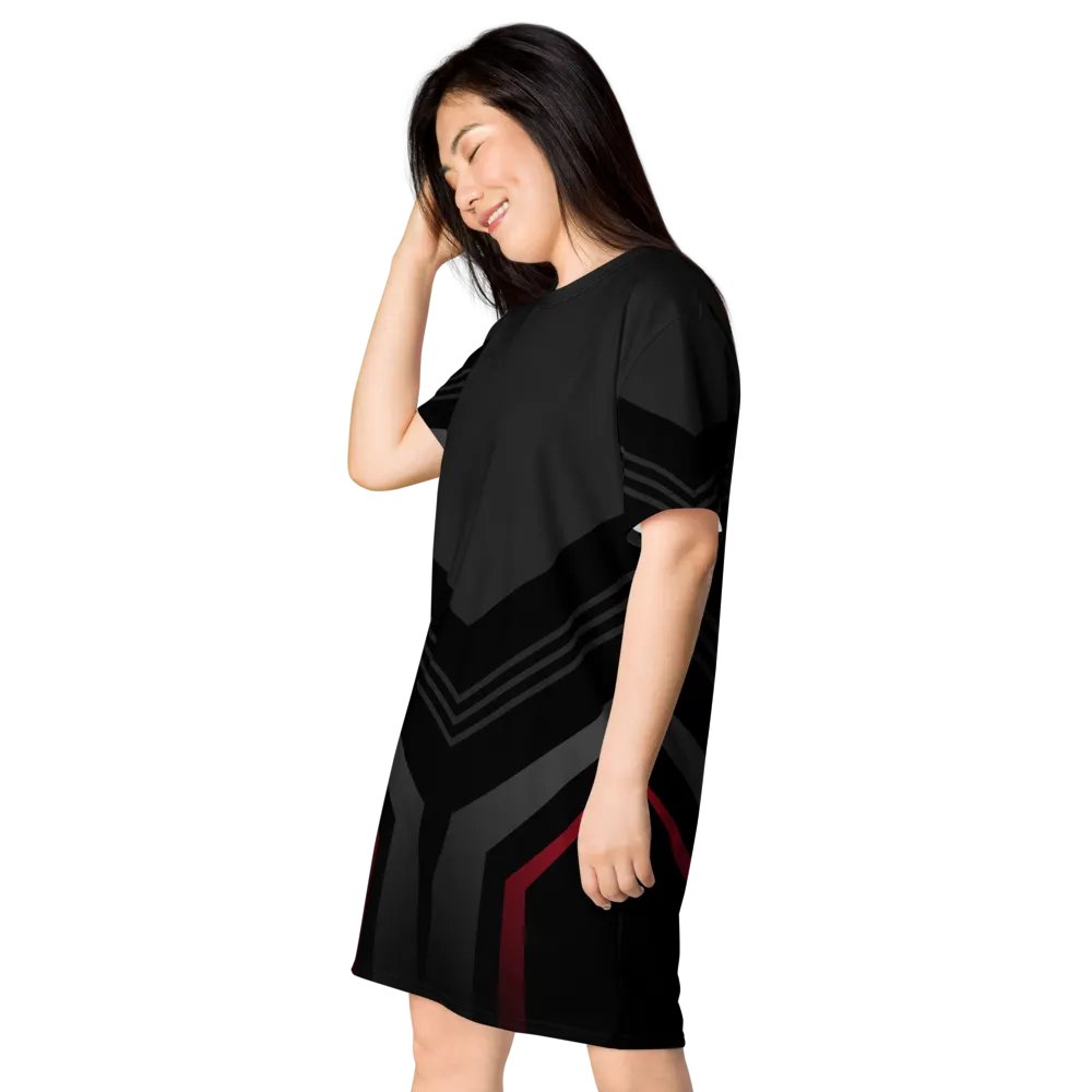 All-Over Print T-Shirt Dress product image (3)