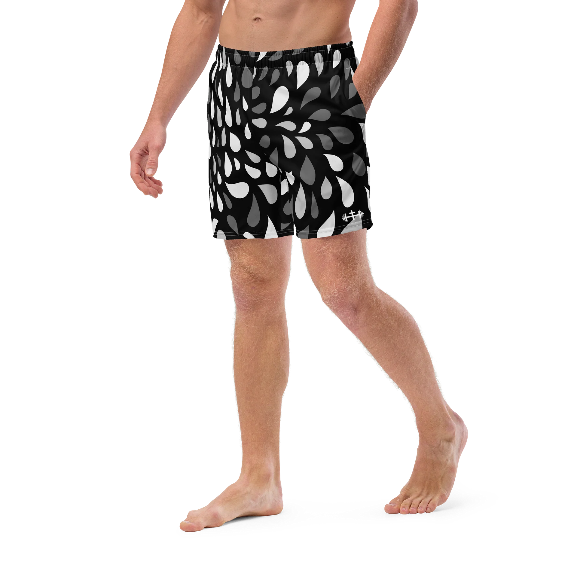 His House Mens Swimsuit - Black Wave product image (5)