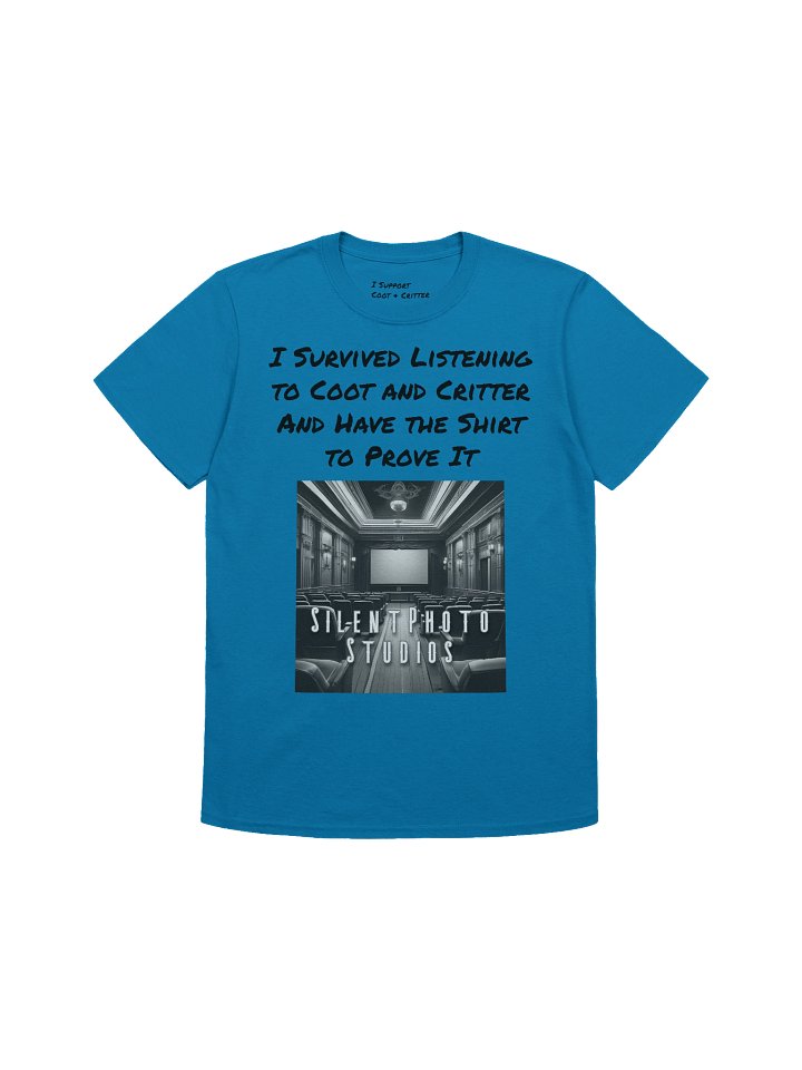 Silent Photo Survival Tee (Black or White Text) product image (1)