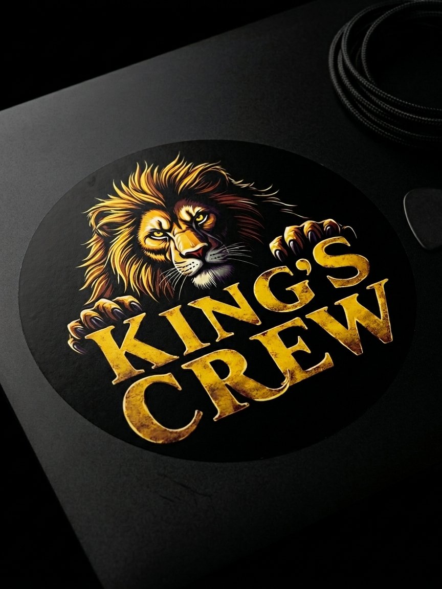 King's Crew Sticker product image (1)