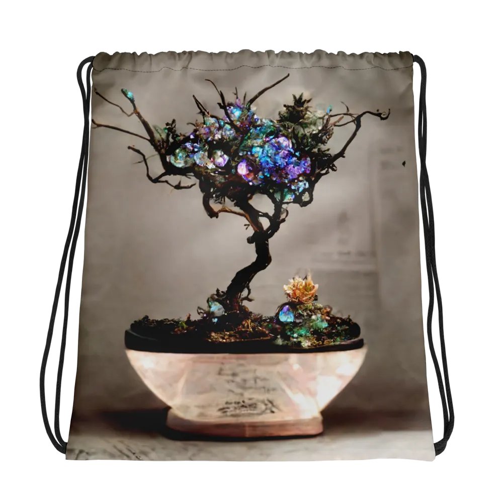 Iridescent Crystal Tree Drawstring Bag product image (1)