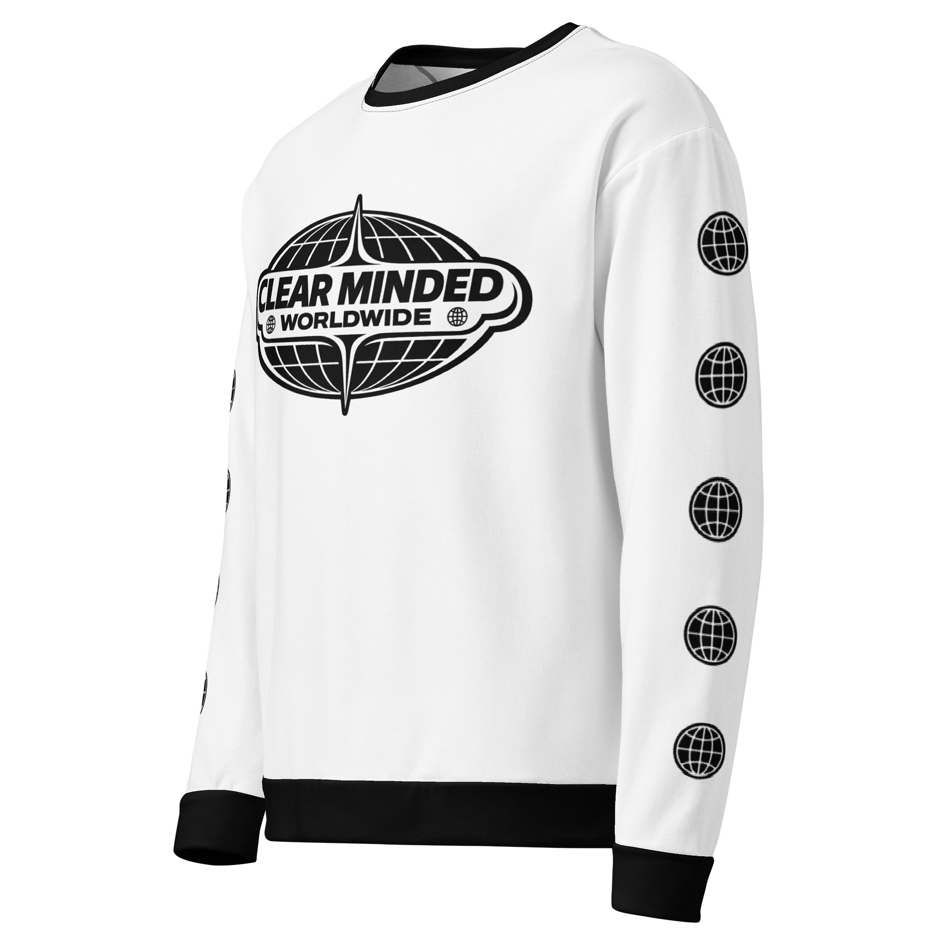 The Y2K White/Black Sweatshirt product image (3)
