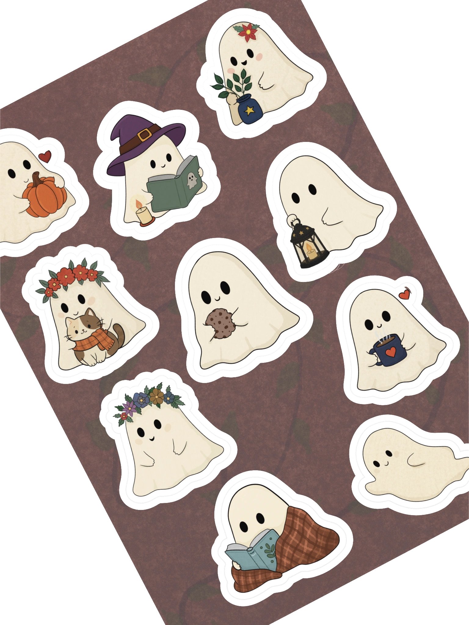 Cozy Ghost Sticker Set 👻 product image (1)