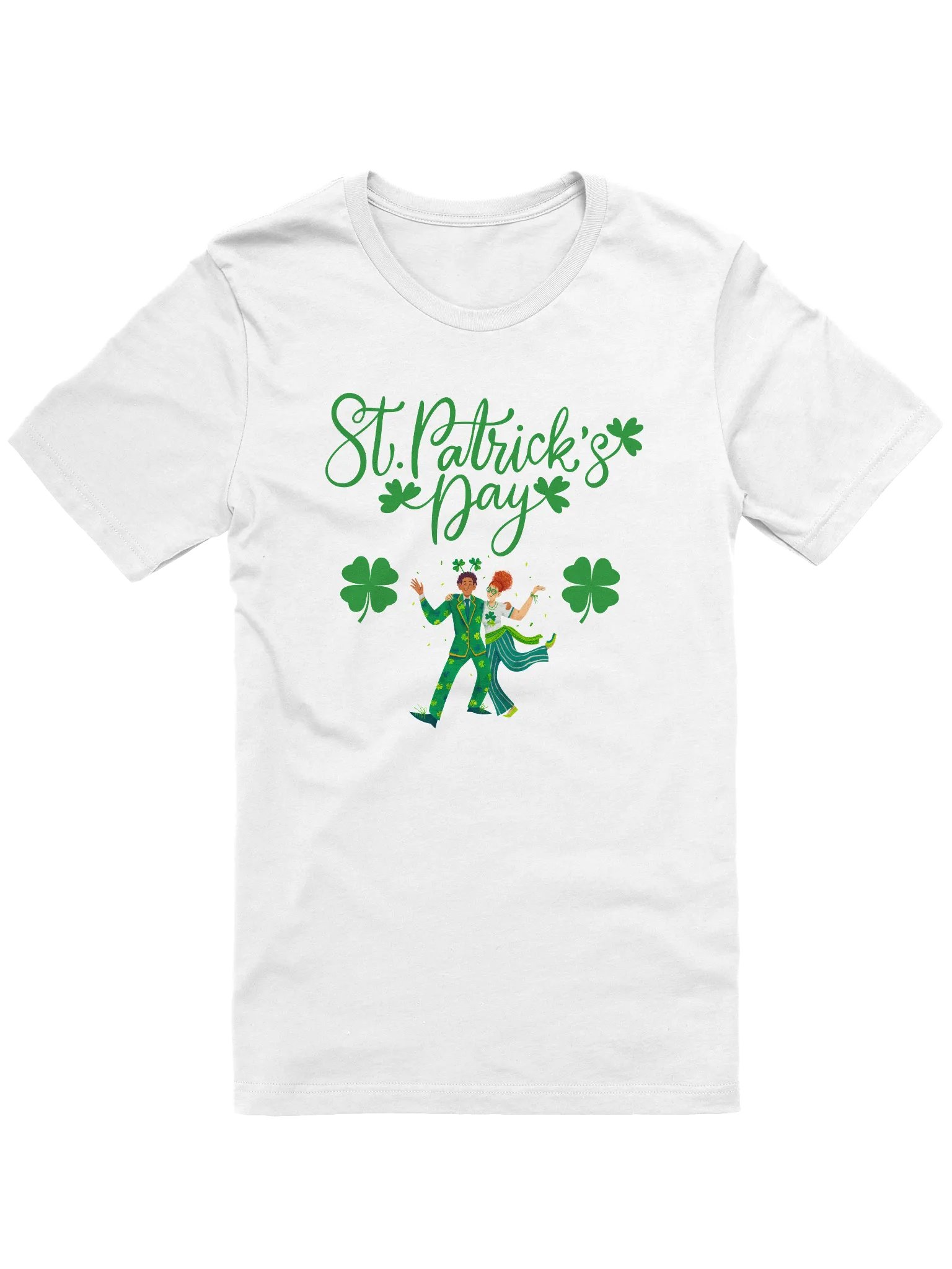 St. Patrick's Day Dancing Irish T-Shirt product image (1)