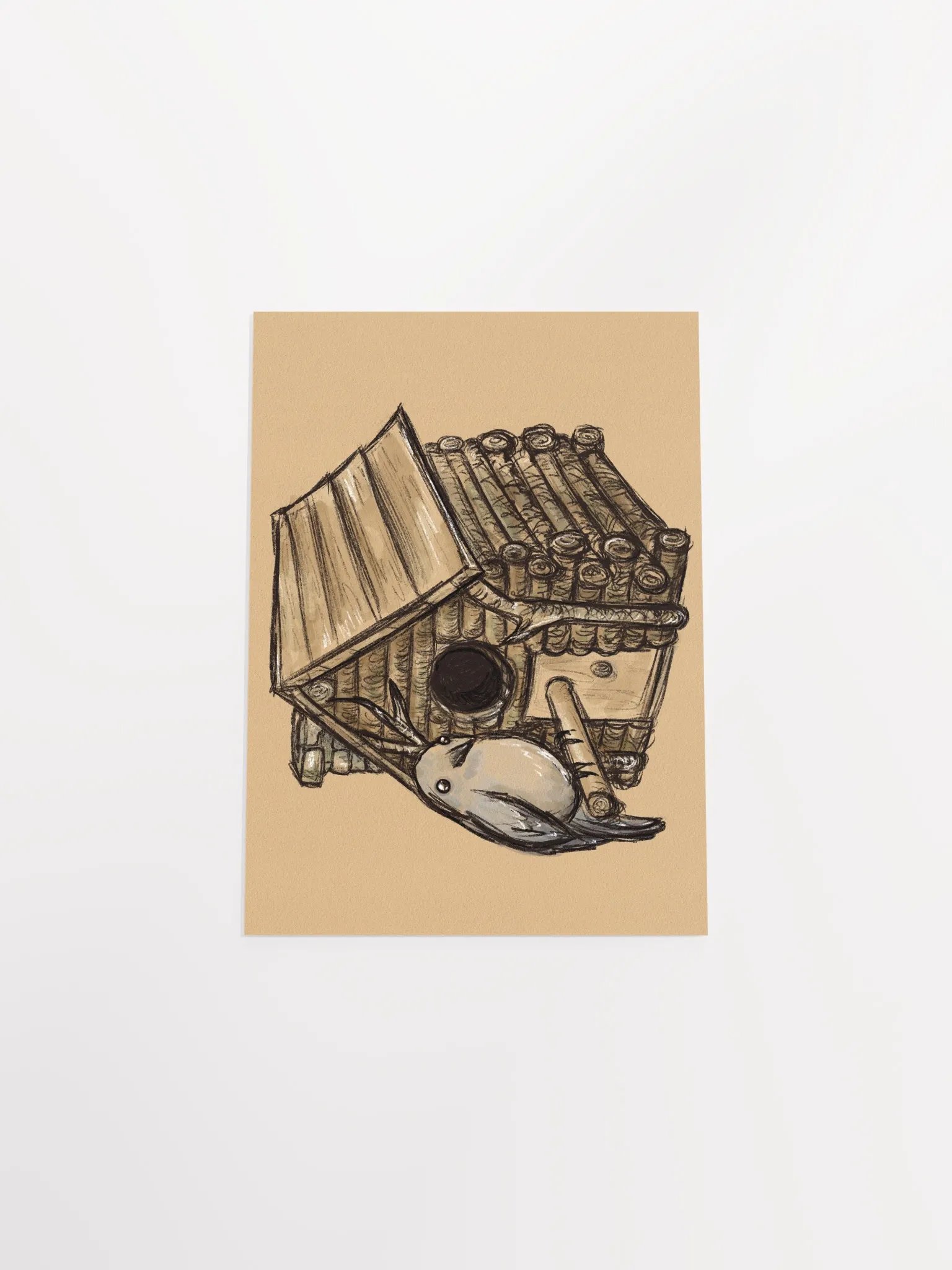 Cabin Birdhouse product image (7)