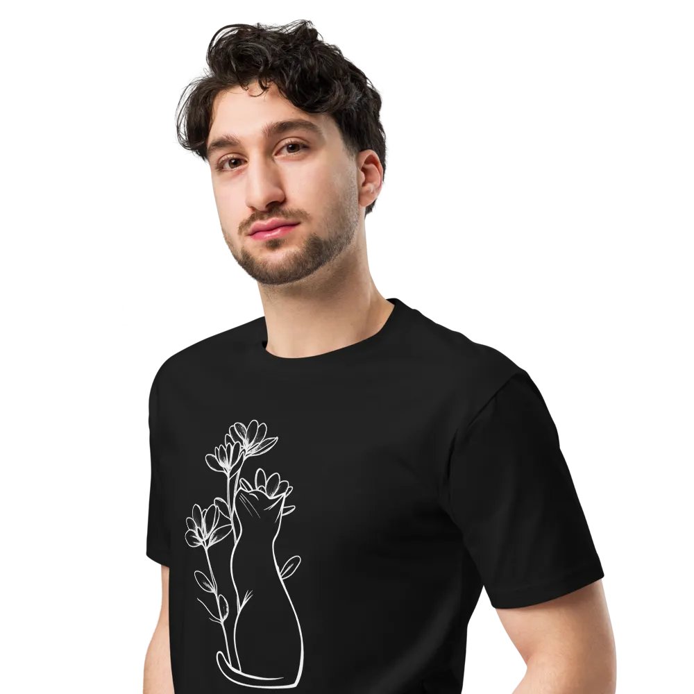 Sedum Cat Supreme Comfort Crew Neck T-Shirt product image (6)
