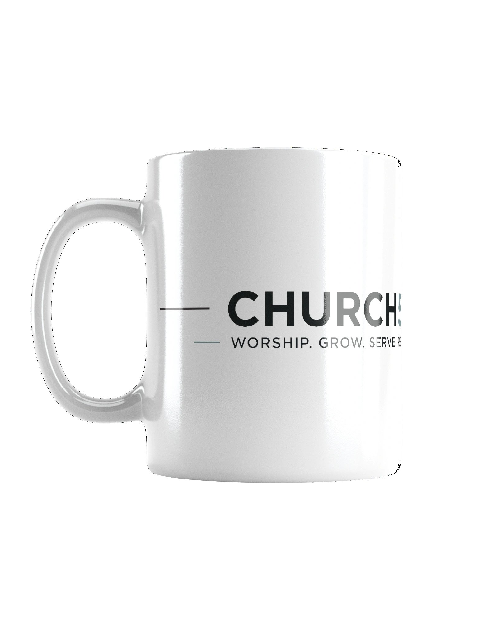 White Horizontal Mug product image (1)