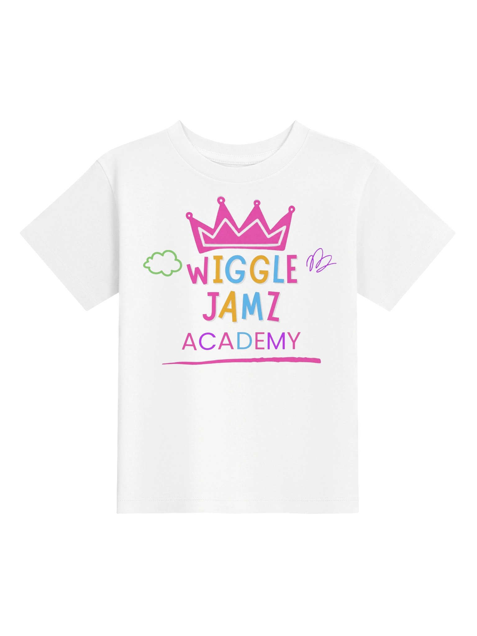 Wiggle Jamz Children's White T-Shirt product image (1)