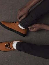 LM Origin™ Claymore Brown Sneakers | Unisex Canvas Shoes product image (2)
