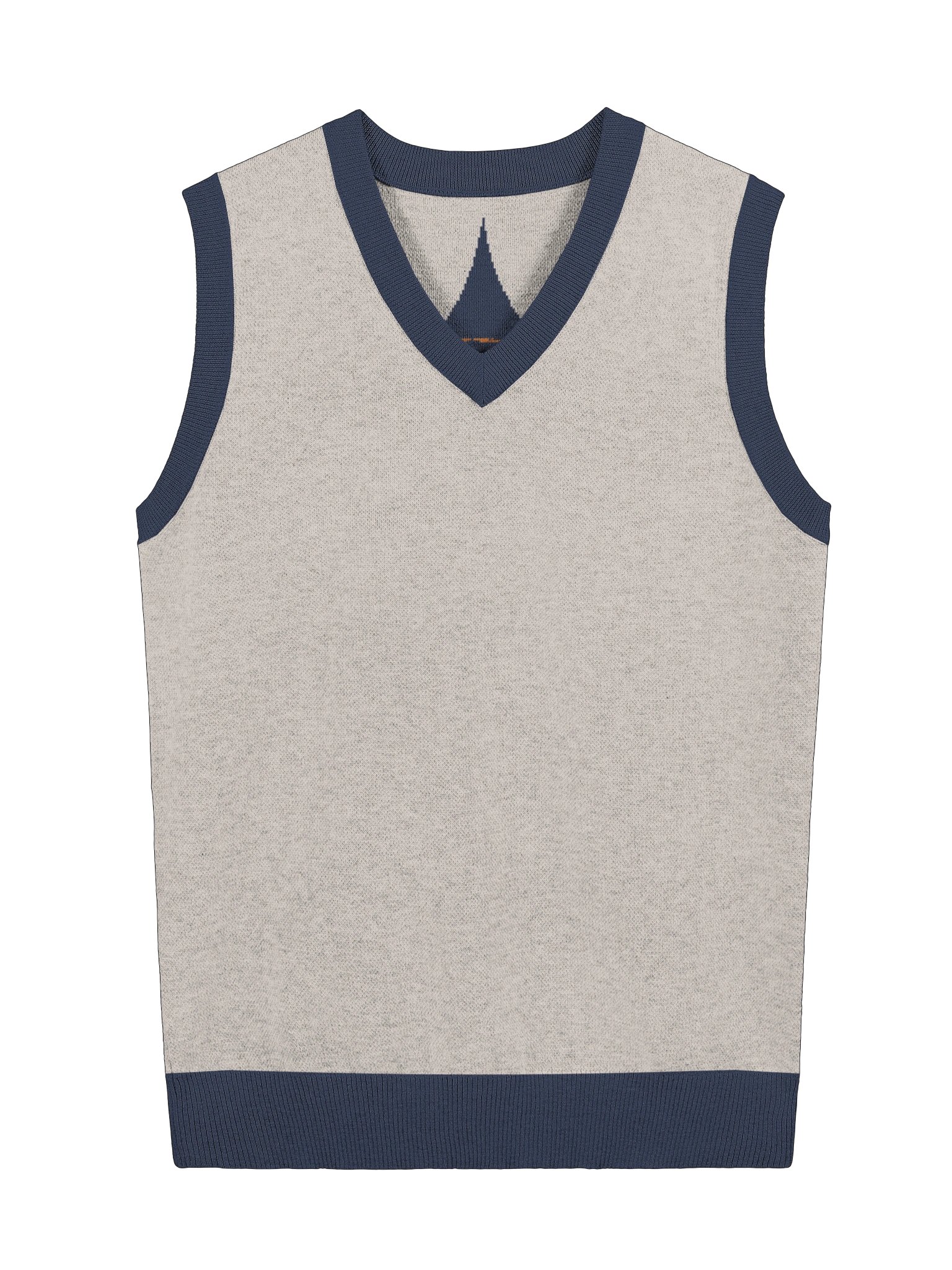 F&F Knitted V-Neck Vest (DT) product image (1)