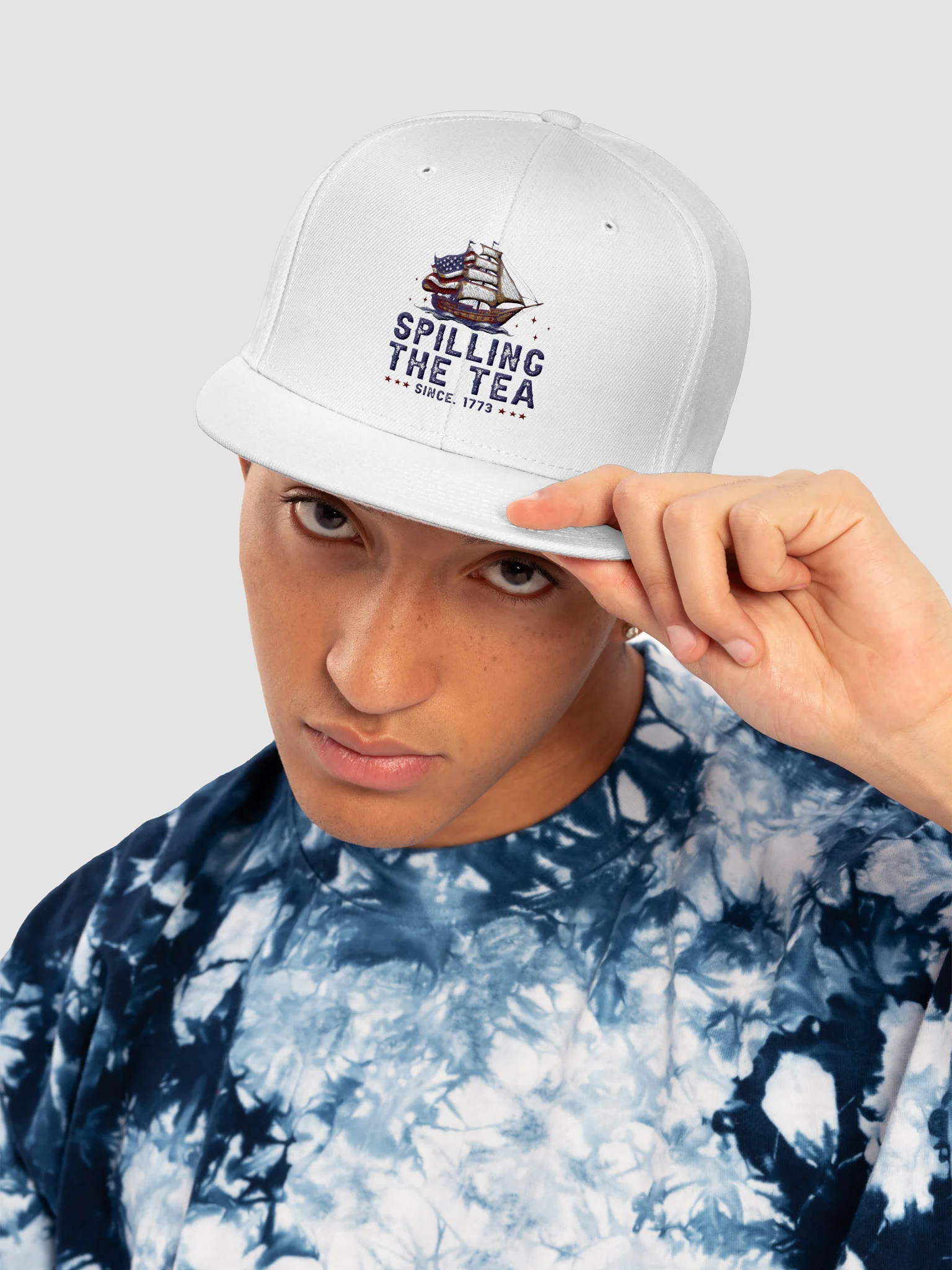 Spilling the Tea Since 1773 Snapback product image (5)