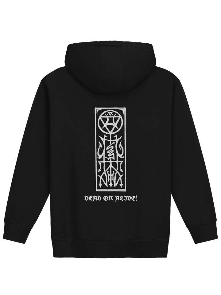 "DEAD OR ALIVE" HOODIE BACKPRINT product image (2)