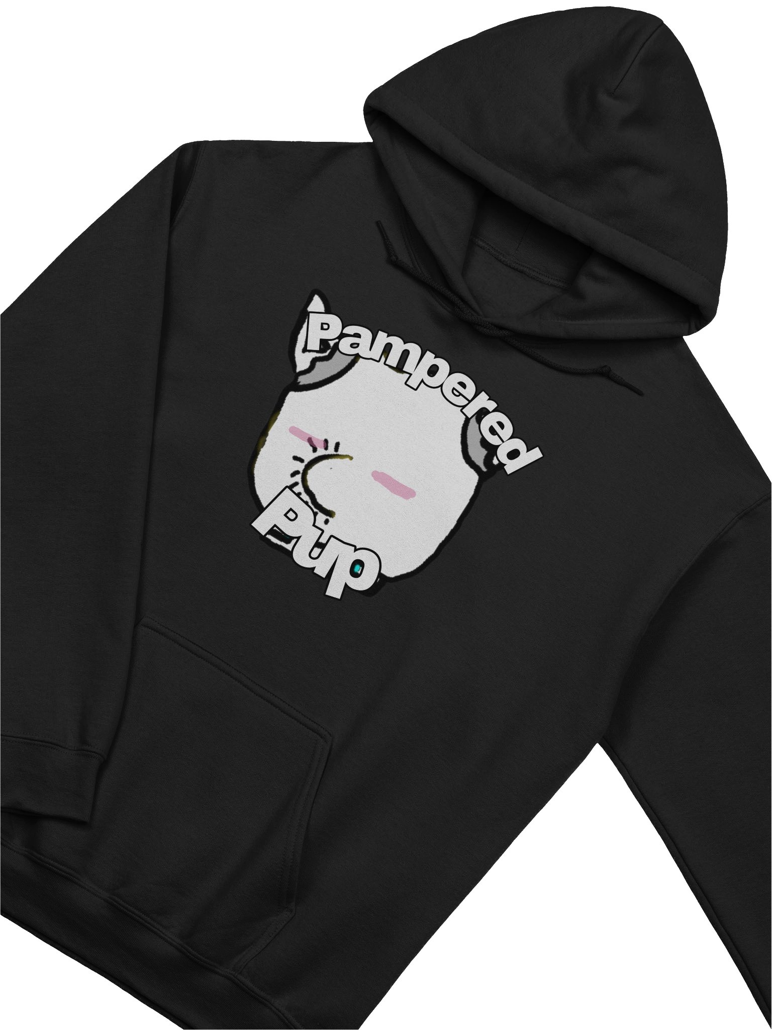 Pampered Pup (Blushing) Plus Size Hoodie product image (3)