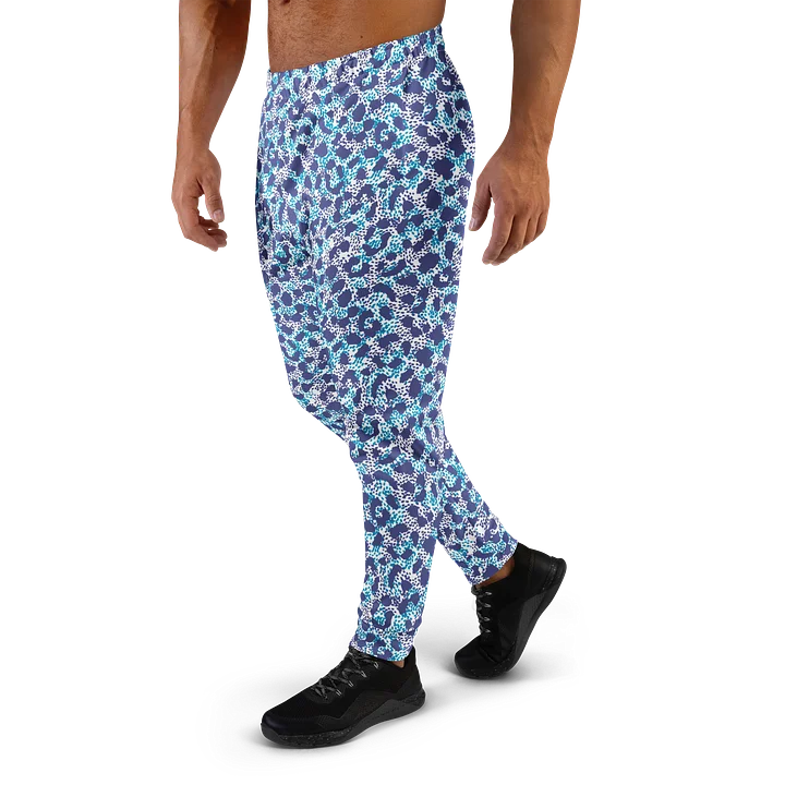 Trendy Recycled Men's Joggers with Bold Animal Print product image (1)