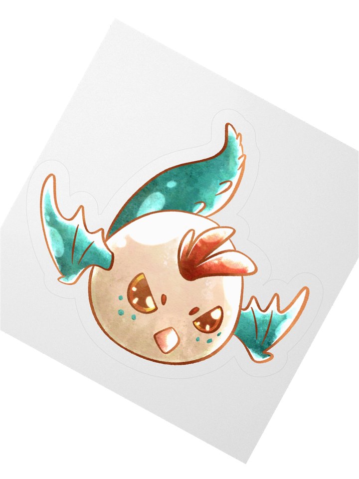 Cockatrice Slime - sticker product image (5)