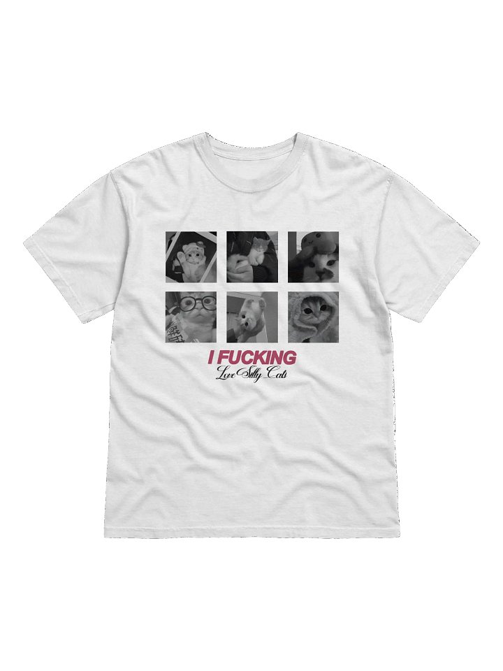i FUCKING love silly cats - tee product image (1)