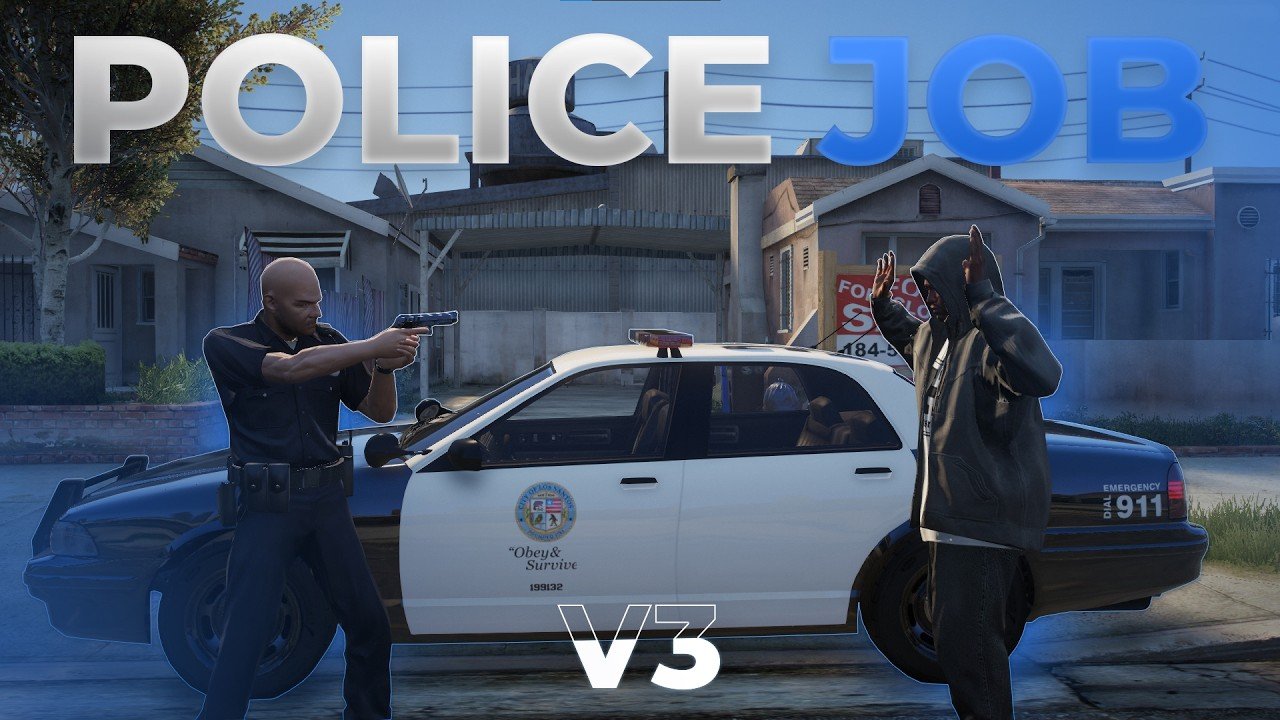 Police Job v3 - Most Complete Law Enforcement Script for FiveM | ESX, QBCore & QBOX product image (1)