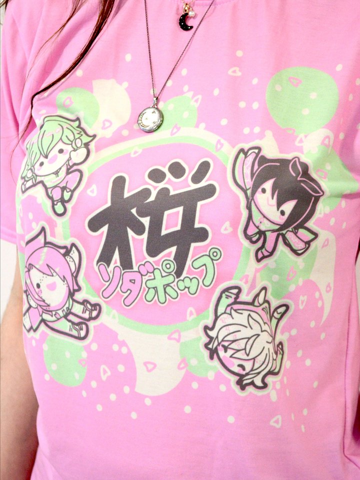 Sakura Soda Pop Shirt, in Pink product image (2)