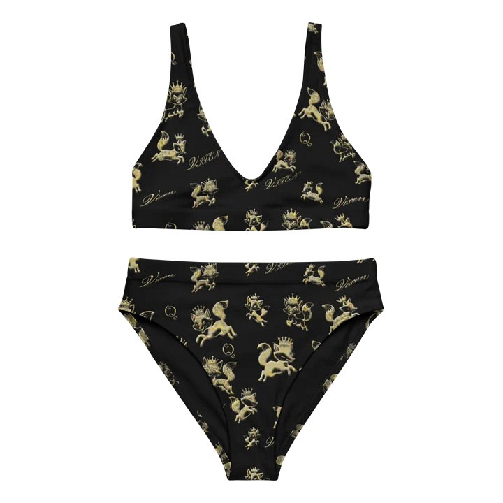 Vixen Queen Golden Vixen High Wasted black Bikini product image (1)