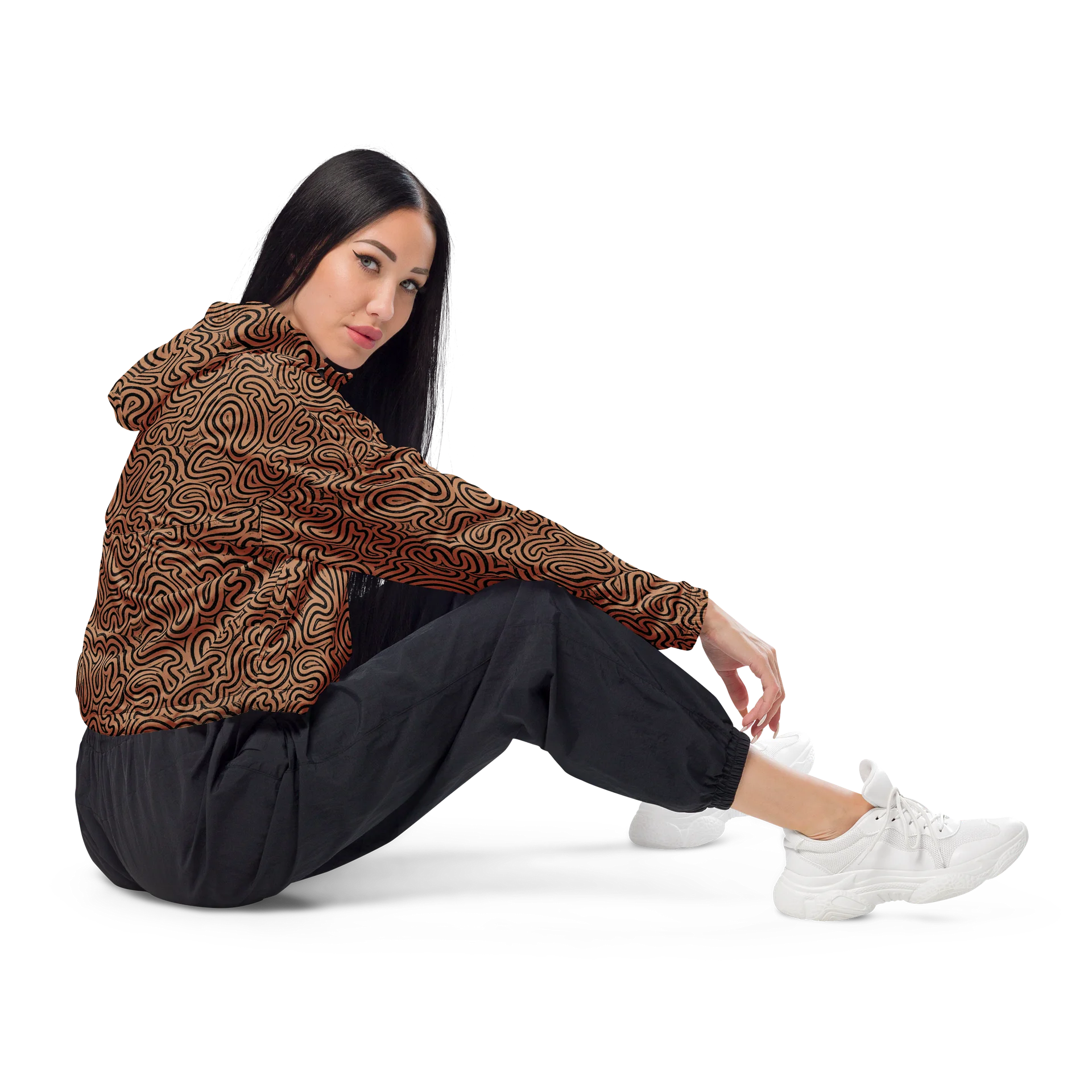 Conga Line Cropped Windbreaker product image (4)