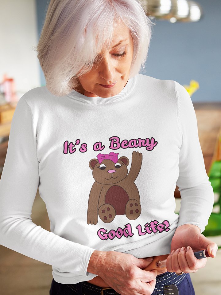 "It's a Beary Good Life!" Long Sleeve Tee for Women 50+ product image (1)