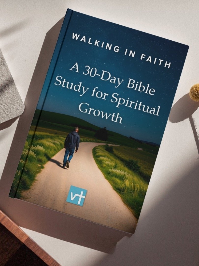 FREE | Walking in Faith: A 30-Day Bible Study for Spiritual Growth | Instant E-Book Download product image (1)