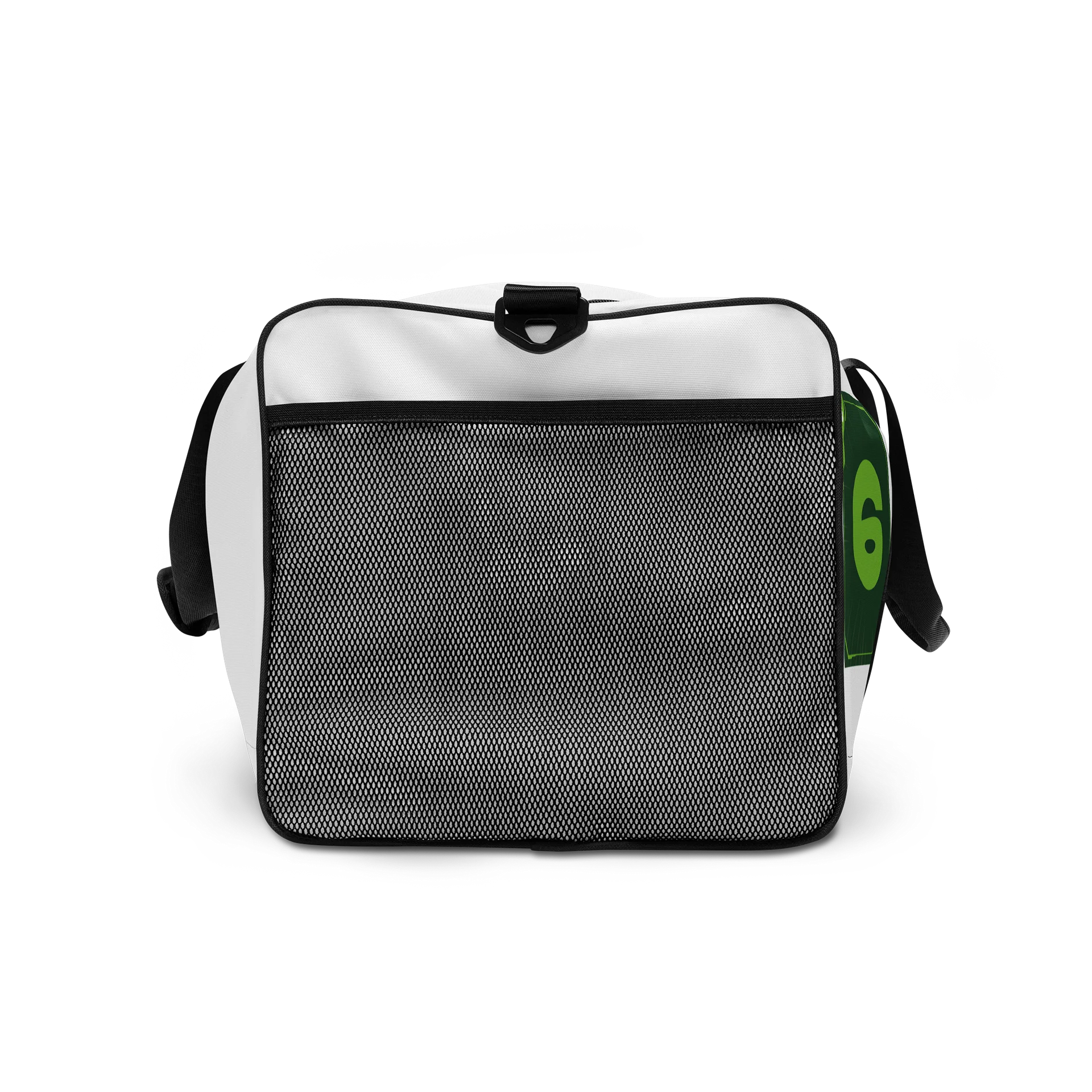 White Duffel Bag - 6-7 logo, Green 6, 7, Synergy product image (8)