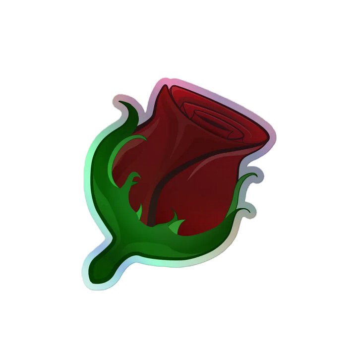 Rosebuds Logo Holo Sticker product image (2)