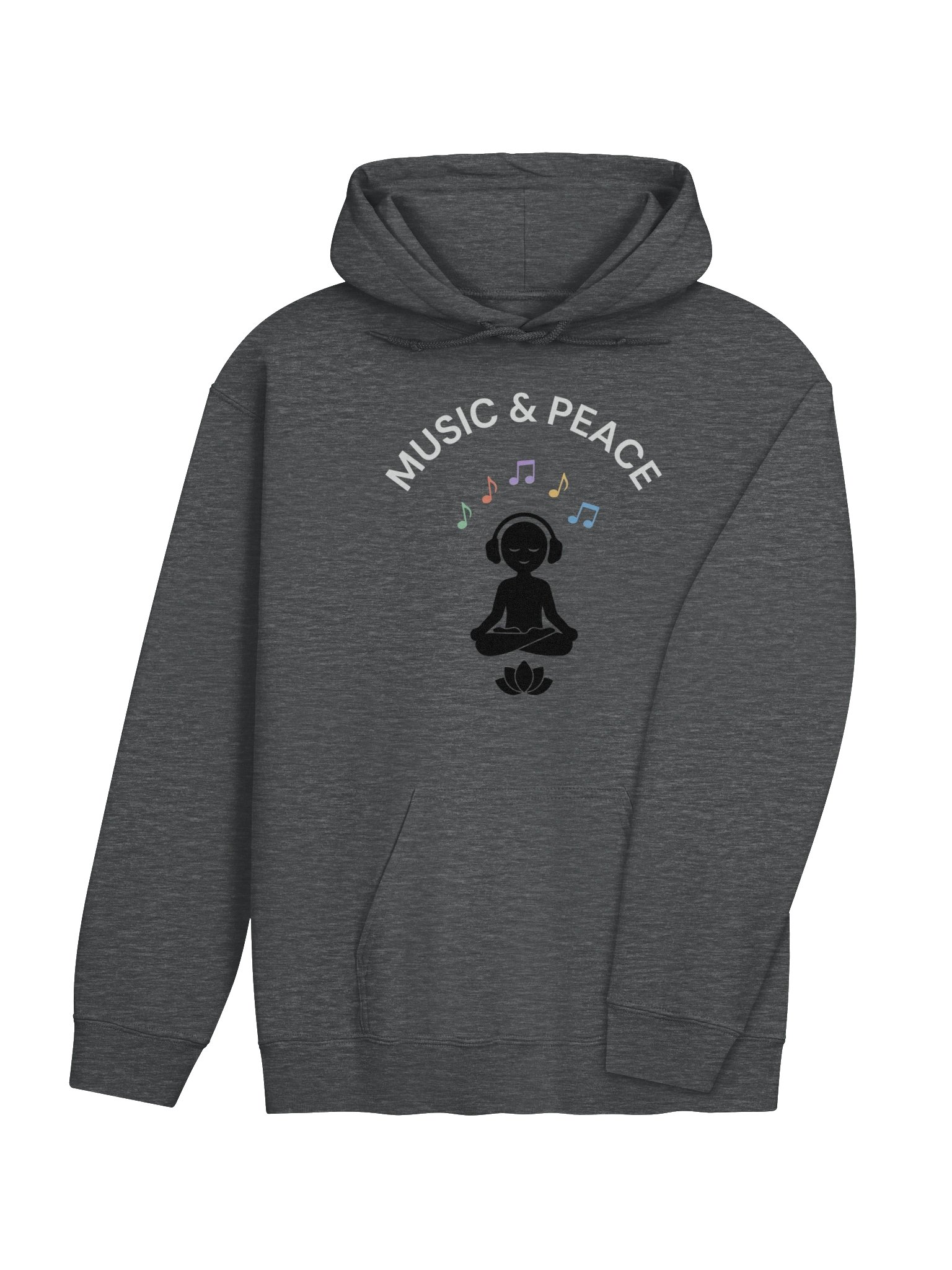 Music & Peace Graphic Hoodie product image (34)