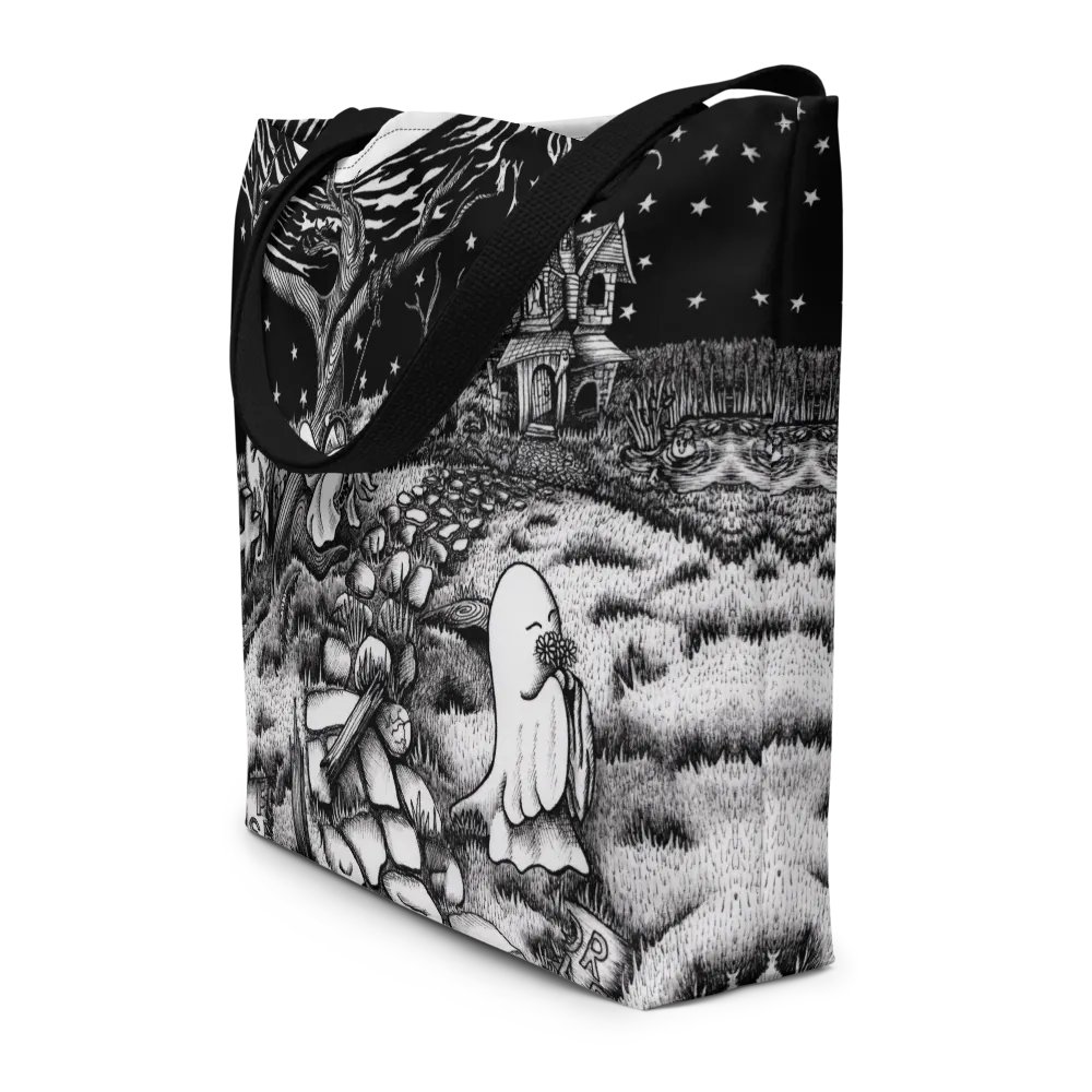 Haunted Estate All-Over Tote Bag product image (8)
