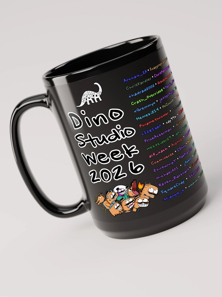 Studio Week 2026 Black Mug product image (1)