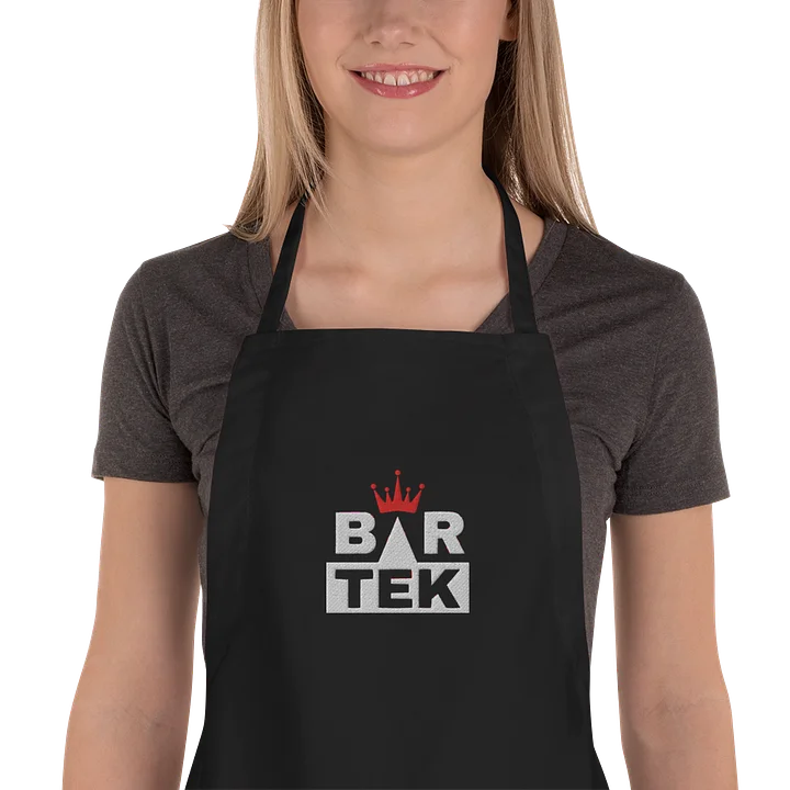 Bartek Embroidered Cooking Apron product image (1)