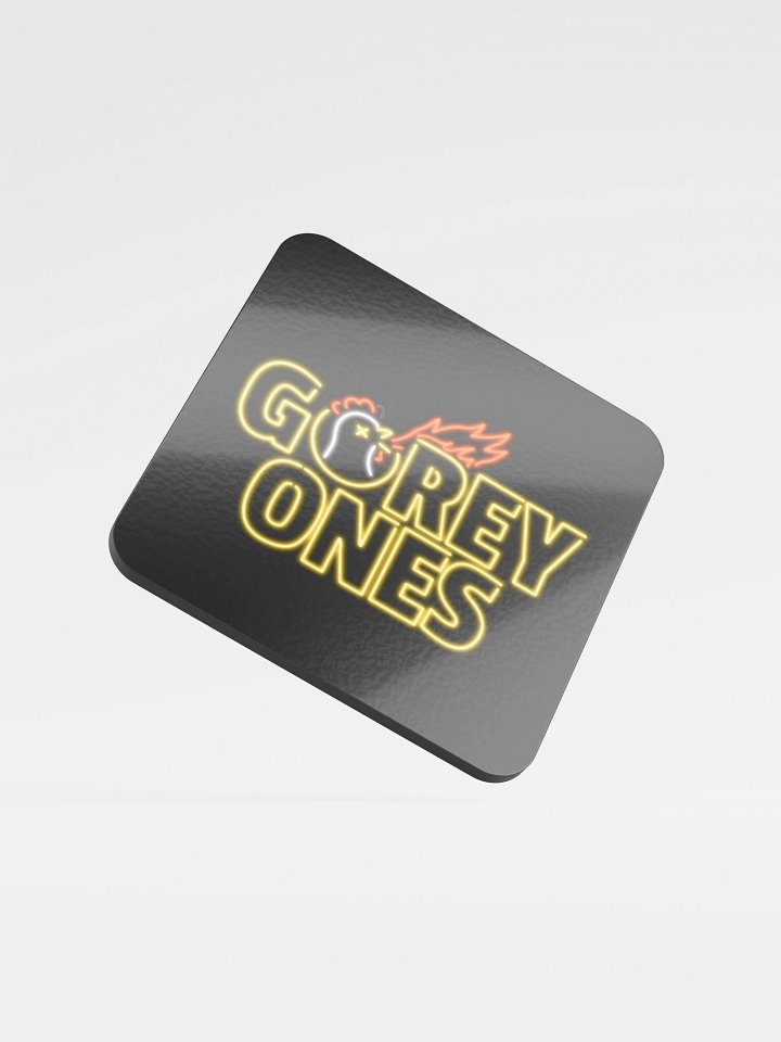 Gorey Ones - Glossed Cork Coaster product image (1)