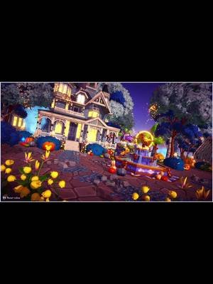 Falling into the beautiful fall blues in @Disney Dreamlight Valley  🩵✨🎃  Also fun fact, the WBR Lilys of the valley go on top of pathings🥹  #disneydreamlightvalley #ddlvdecor #ddlvstreamer #cozygamergirl #twitchwomansguild 