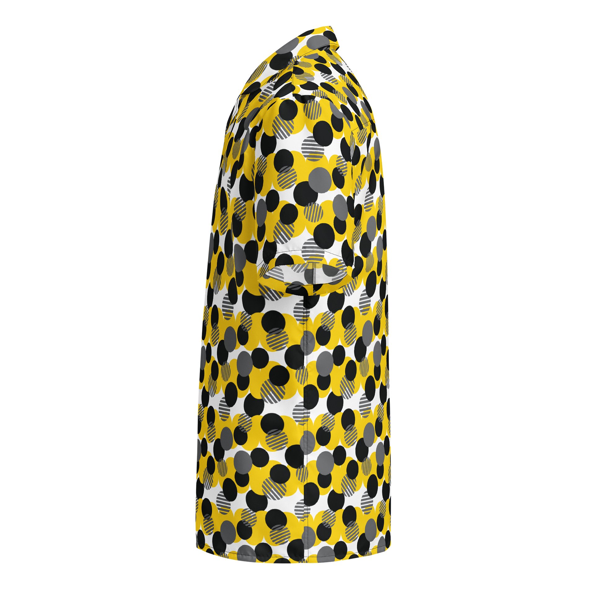 Cozy Chic Modern Geometric Polka Dot All-Over Print Buton Shirt product image (3)