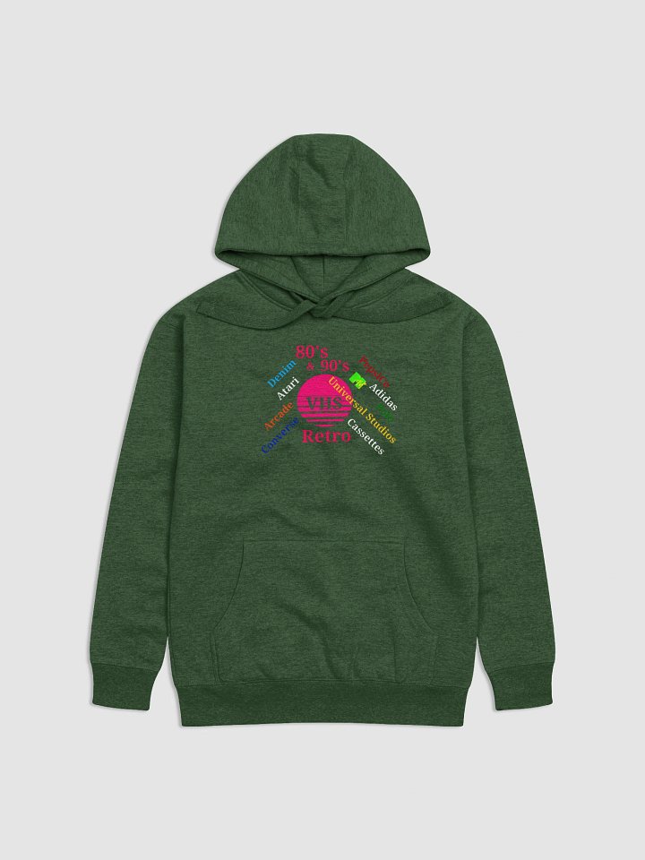 Retro VHS Circle Graphic Hoodie product image (1)