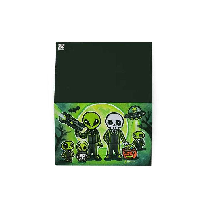 Alien Patrol Greeting Card product image (2)