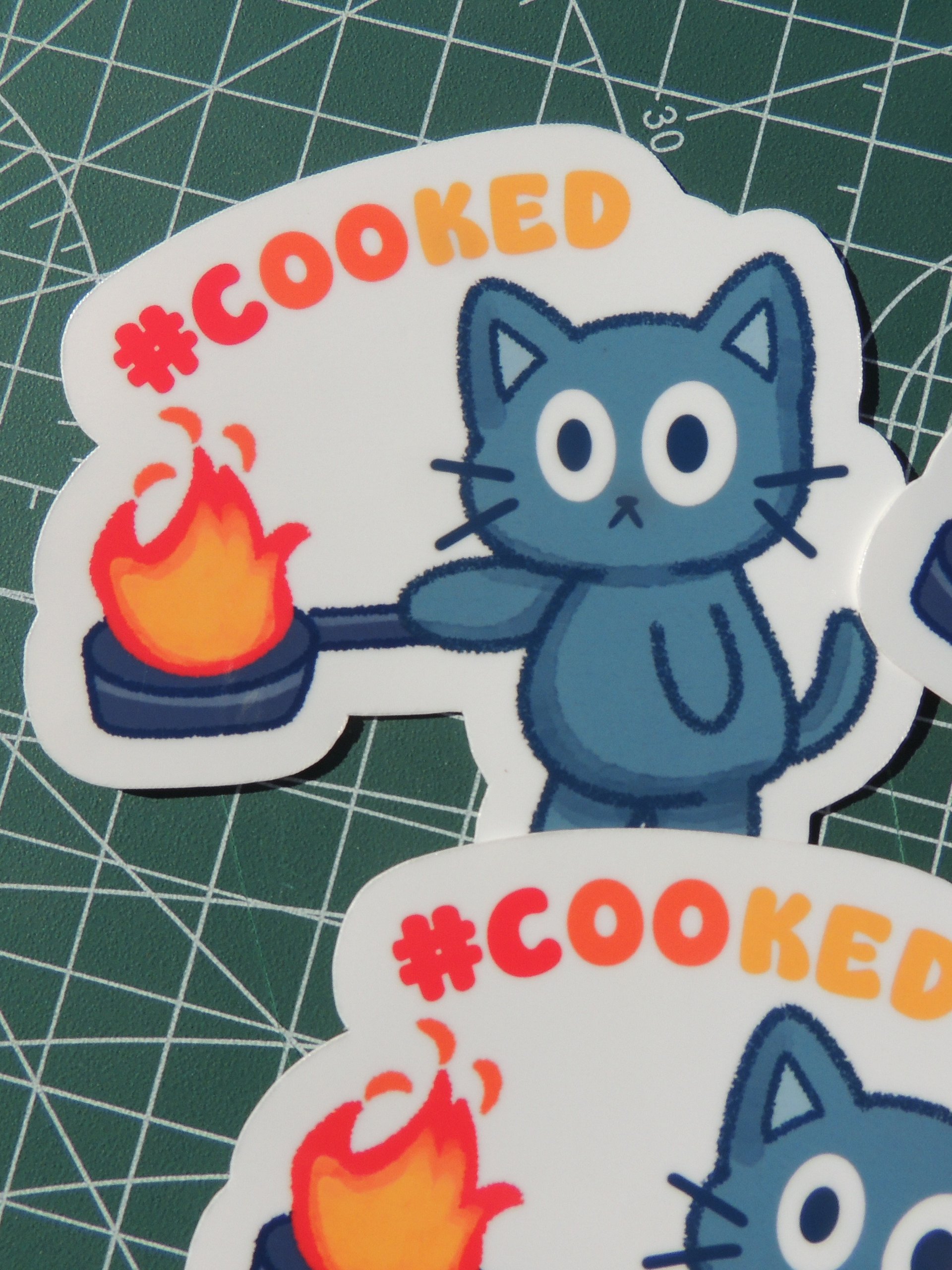 #COOKED Stickers product image (2)