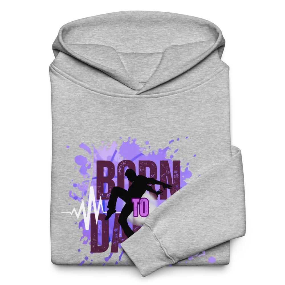 Born to Dance His Silhouette Unisex Oversized Hoodie product image (40)