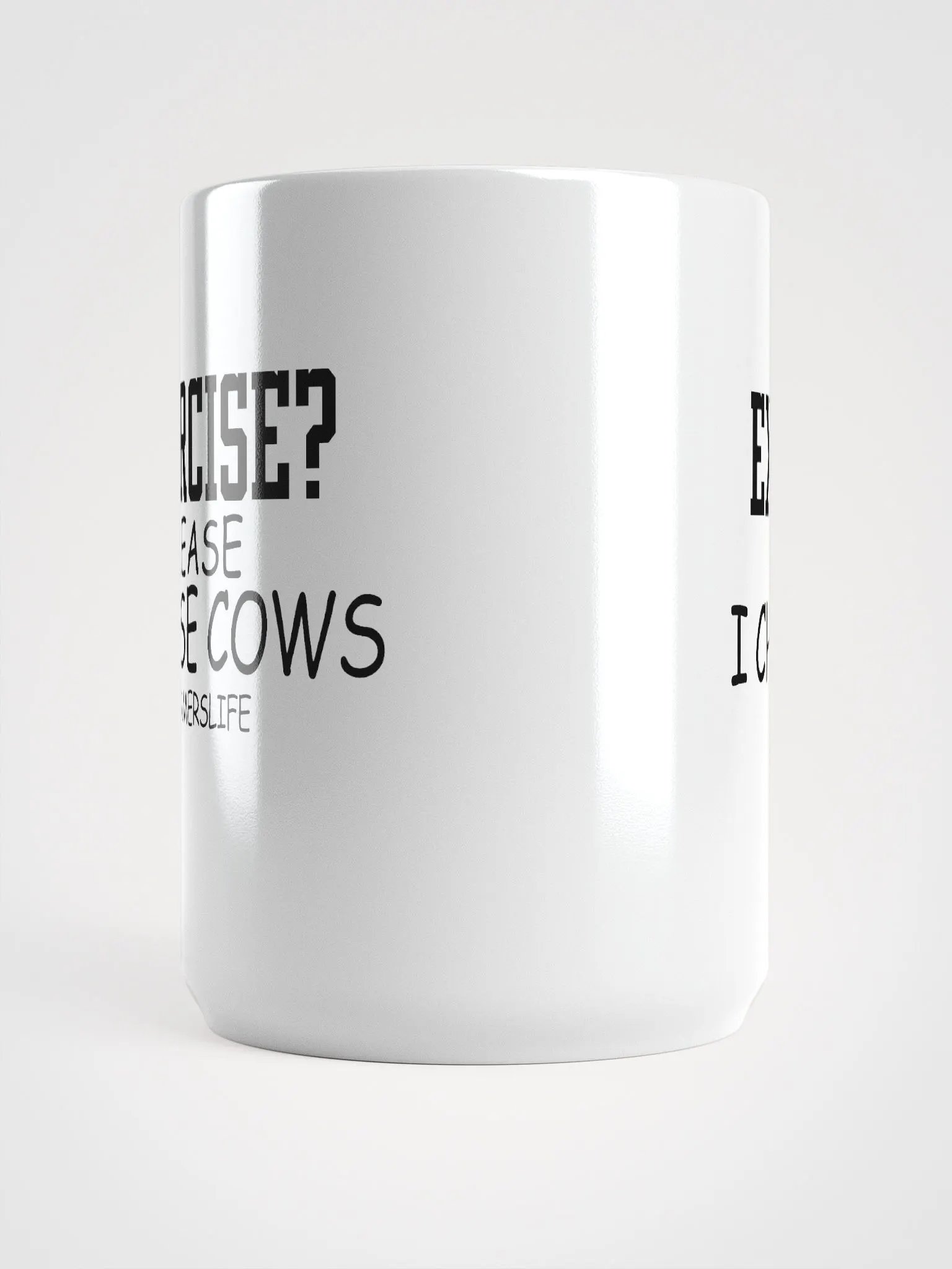 I chase cows - mug product image (5)