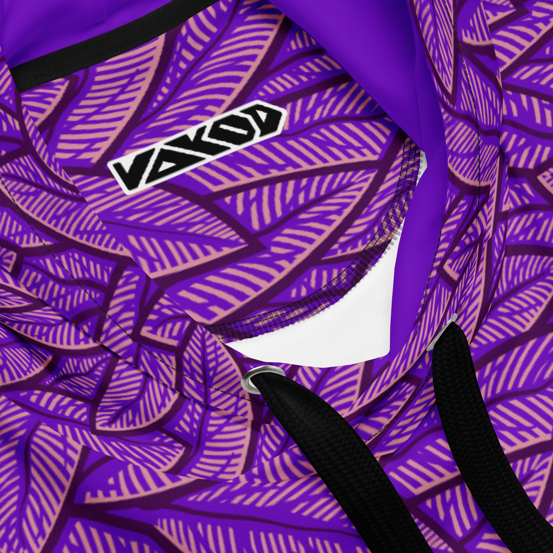 Magenta Leafs - Unisex Hoodie product image (4)