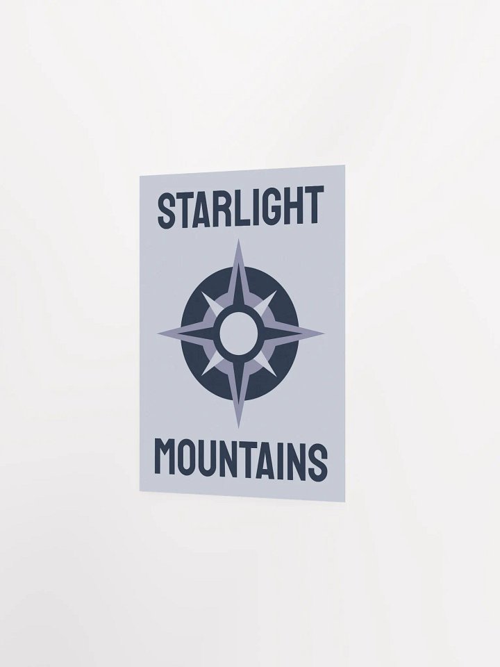 Starlight Mountains Souvenir Poster product image (2)