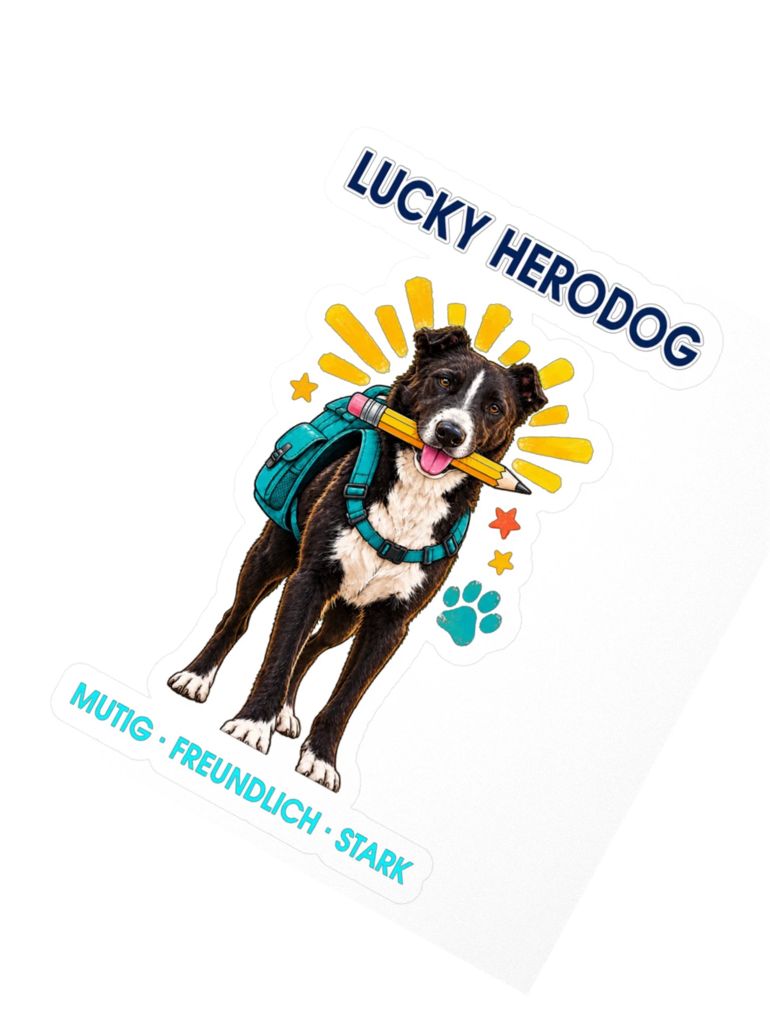 DogKids Schulanfänger Sticker – Lucky HeroDog product image (2)