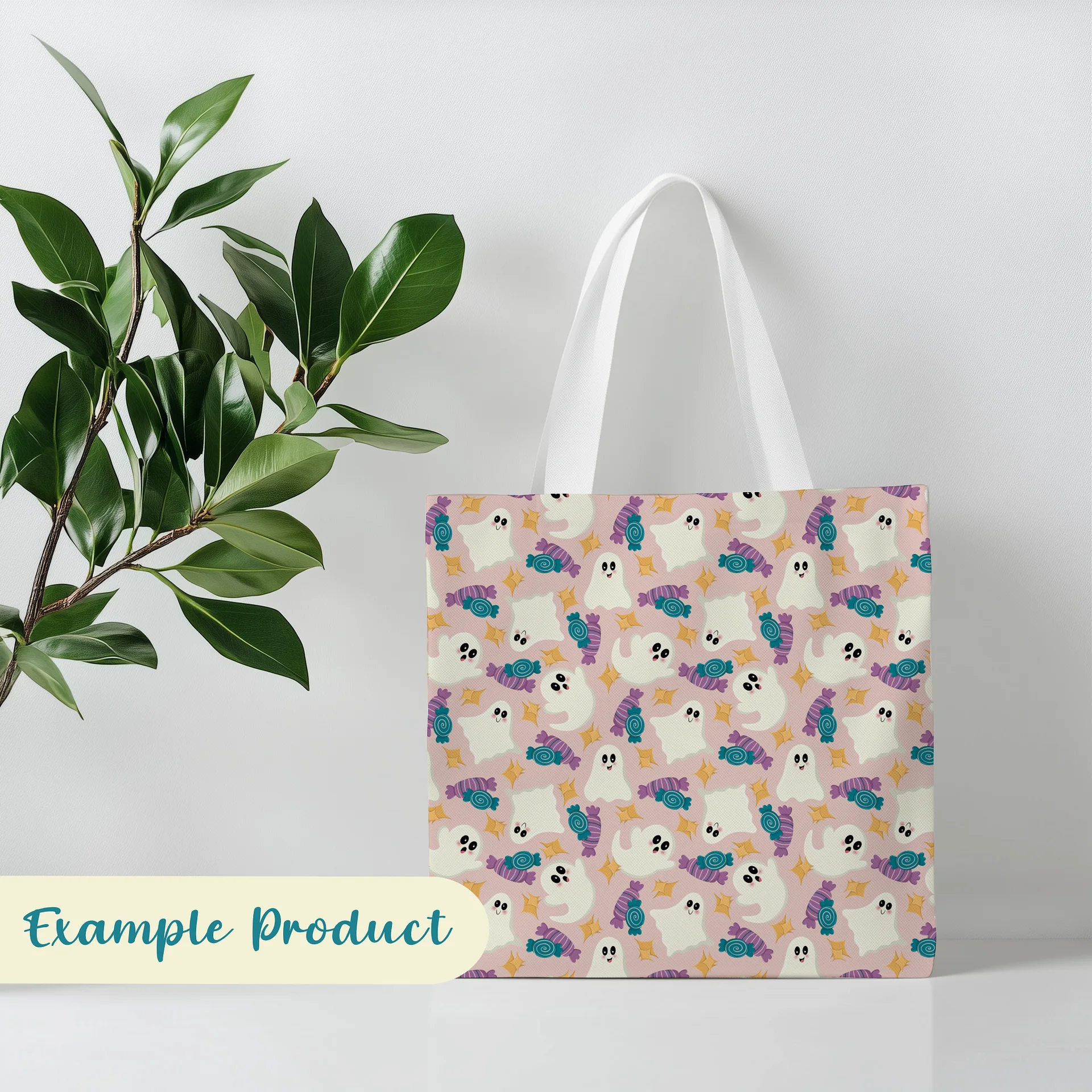 Ghosts & Candy Seamless Pattern product image (7)