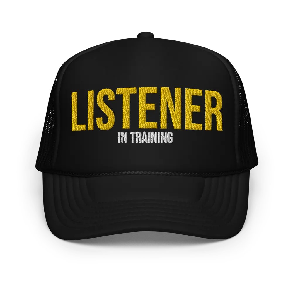 Listening Trucker Hat product image (1)