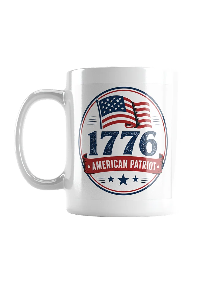 American Patriot 1776 Emblem Mug product image (1)