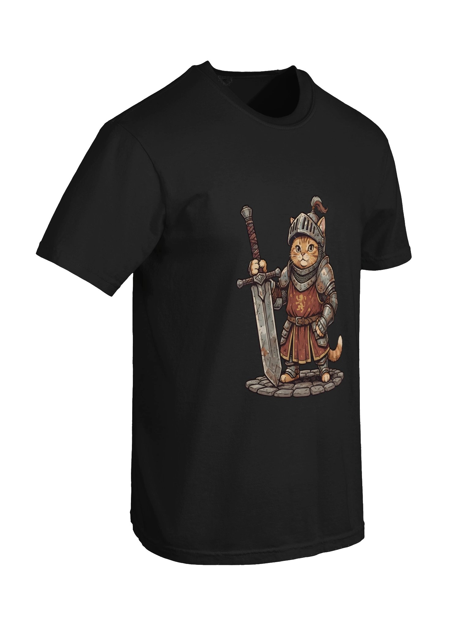 Tiny Knight Cat Tee product image (6)